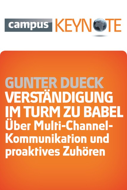 Verständigung im Turm zu Babel, Gunter Dueck