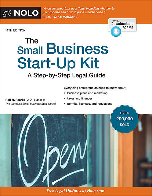 Small Business Start-Up Kit, The, Peri Pakroo