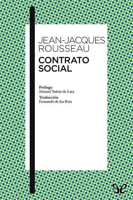 Contrato social, Jean-Jacques Rousseau