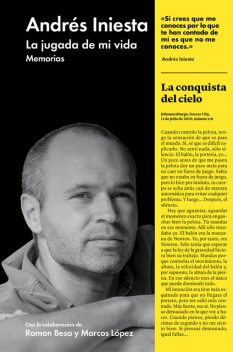 La jugada de mi vida, Andrés Iniesta