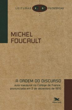 A ordem do discurso, Michel FOUCAULT