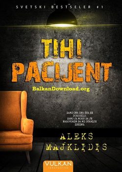 Tihi pacijent, Alex Michaelides