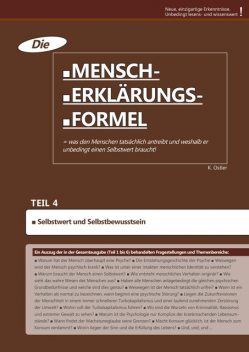 Die Mensch-Erklärungsformel (Teil 4), K. Ostler
