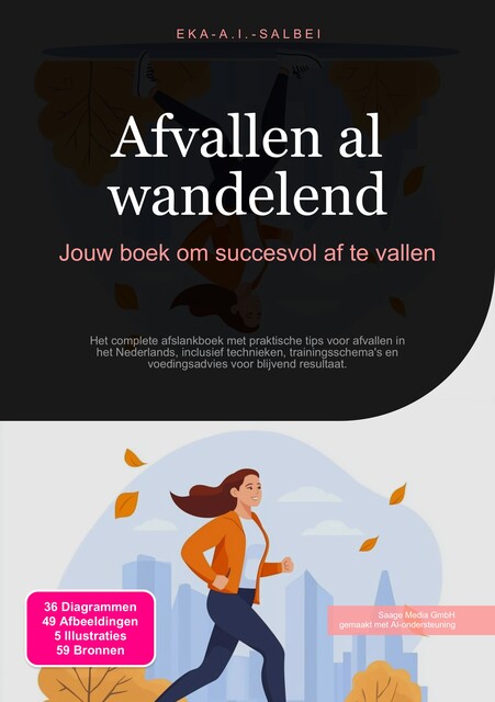 Afvallen al wandelend, Eka A.I. Salbei