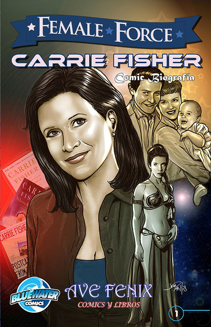 Female Force: Carrie Fisher (Spanish Edition) Vol.1 # 1, C.W.Cooke