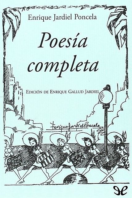 Poesía completa, Enrique Jardiel poncela