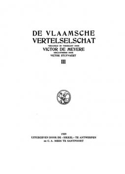De Vlaamsche vertelselschat. Deel 3, Victor de Meyere