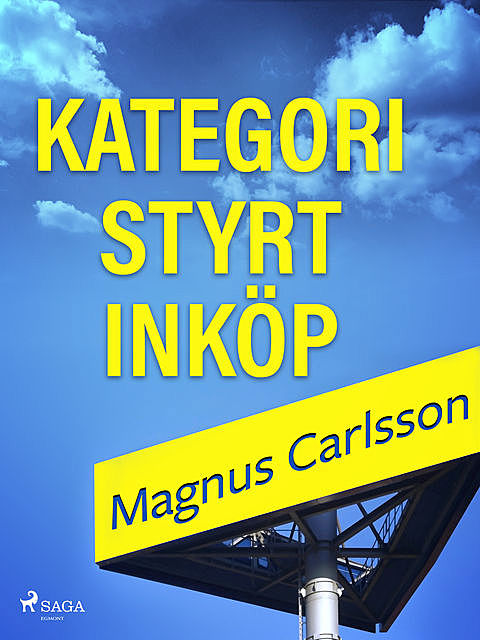 Kategoristyrt inköp, Magnus Carlsson