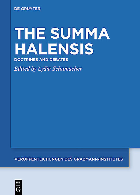 The Summa Halensis, Lydia Schumacher
