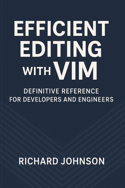 Efficient Editing with Vim, Richard Johnson