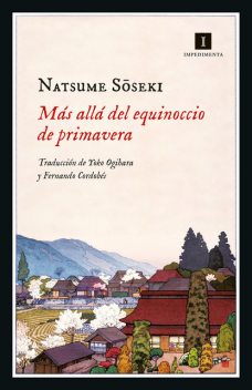 Más allá del equinoccio de primavera, Natsume Sōseki