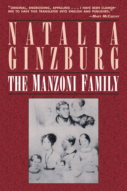 The Manzoni Family, Natalia Ginzburg