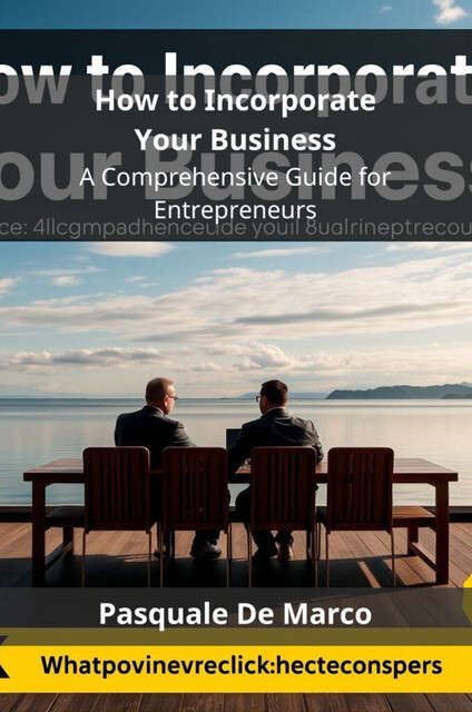 How to Incorporate Your Business, Pasquale De Marco