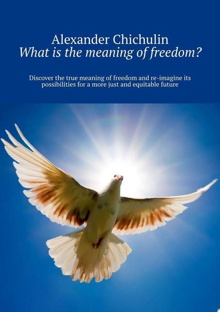 What is the meaning of freedom?. Discover the true meaning of freedom and re-imagine its possibilities for a more just and equitable future, Alexander Chichulin