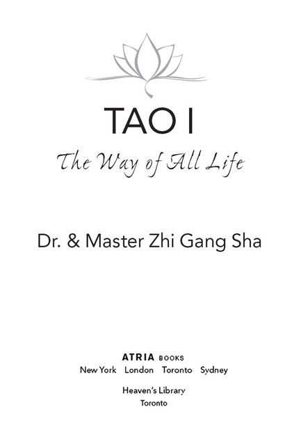 Tao I, Zhi Gang Sha