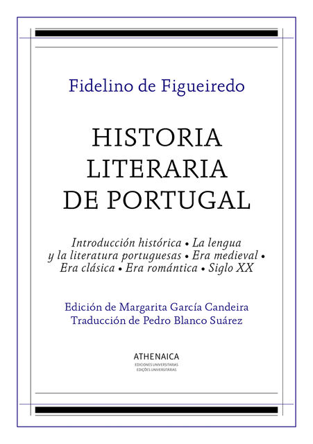 Historia literaria de Portugal, Fidelino de Figueiredo