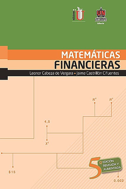 Matemáticas financieras, Jaime Castrillón Cifuentes, Leonor Cabeza de Vergara