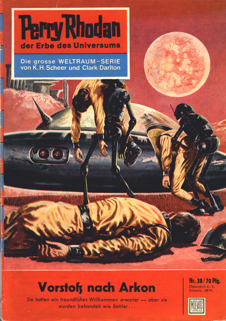 Perry Rhodan 38: Vorstoß nach Arkon, Kurt Mahr
