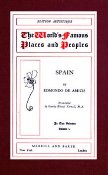 Spain, v. 1 (of 2), Edmondo De Amicis