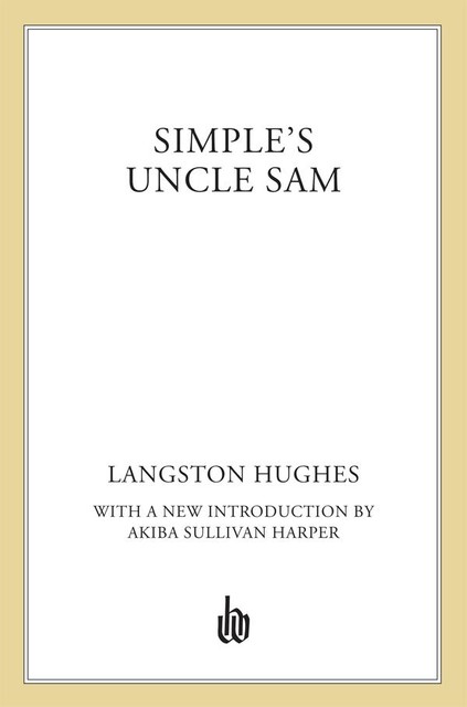 Simple's Uncle Sam, Langston Hughes