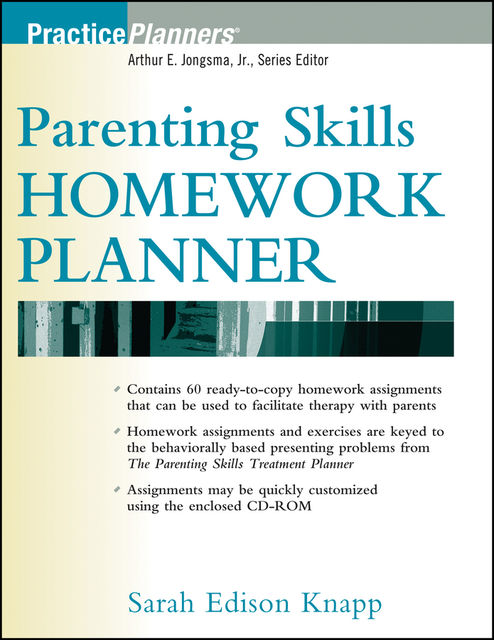 Parenting Skills Homework Planner, Sarah Edison Knapp