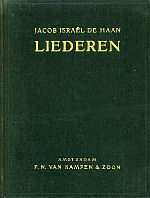 Liederen, Jacob Israël de Haan