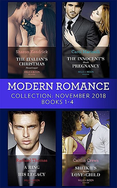 Modern Romance November Books 1–4, Carol Marinelli, Caitlin Crews, Sharon Kendrick, Rachael Thomas