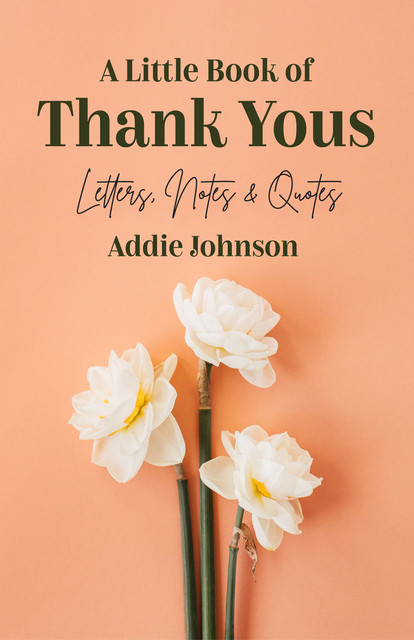 A Little Book of Thank Yous, Addie Johnson