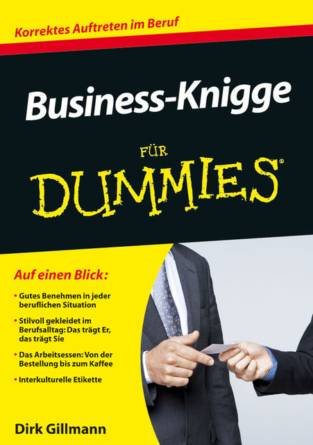 Business-Knigge fr Dummies, Dirk Gillmann