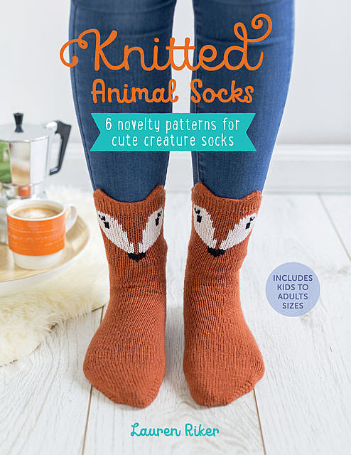 Knitted Animal Socks, Lauren Riker