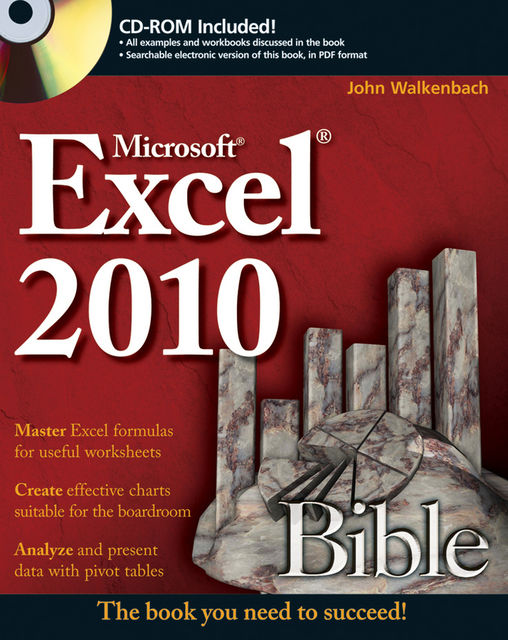 Excel 2010 Bible, John Walkenbach
