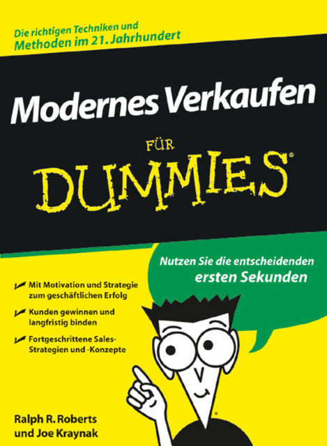 Modernes Verkaufen fr Dummies, Joe Kraynak, Ralph R. Roberts