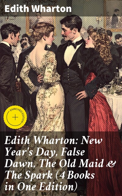 Edith Wharton: New Year's Day, False Dawn, The Old Maid & The Spark (4 Books in One Edition), Edith Wharton