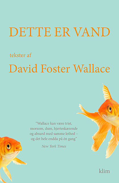 Dette er vand, David Foster Wallace
