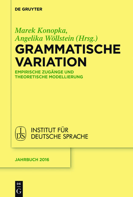 Grammatische Variation, Angelika Wöllstein, Marek Konopka