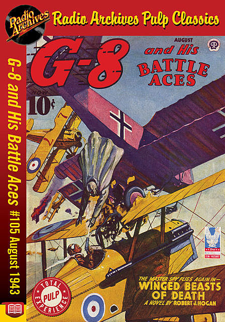G-8 and His Battle Aces #105 August 1943, Robert J.Hogan