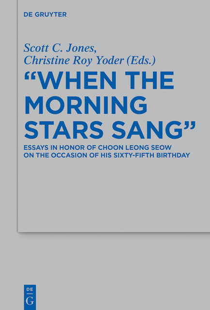 When the Morning Stars Sang”, Jones Scott, Christine Roy Yoder