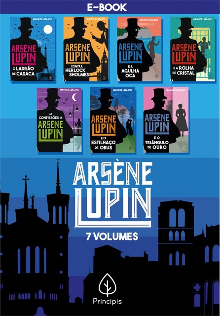 Box Arsène Lupin Vol. I – 7 Livros, Maurice Leblanc