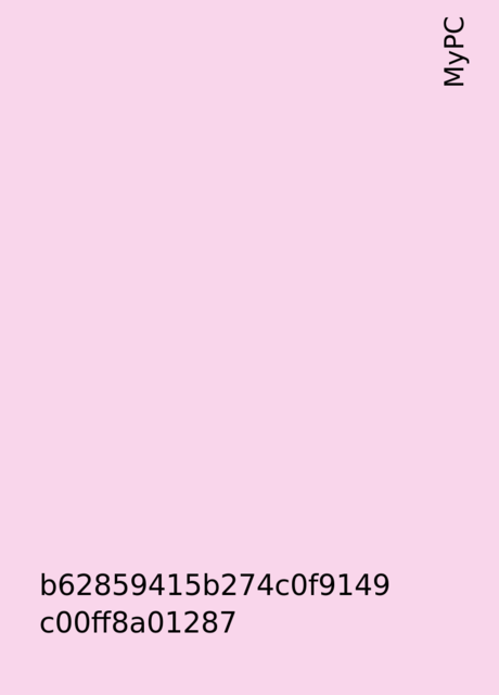 b62859415b274c0f9149c00ff8a01287, MyPC