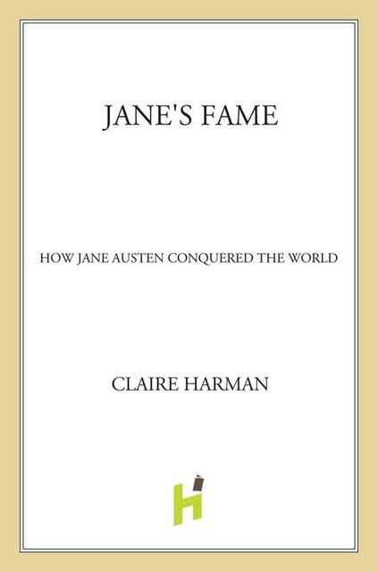 Jane's Fame, Claire Harman