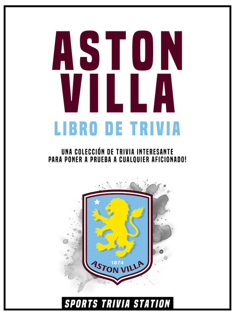 Aston Villa Libro De Trivia, Sports Trivia Station