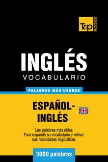 Vocabulario español-inglés británico – 3000 palabras más usadas, Andrey Taranov