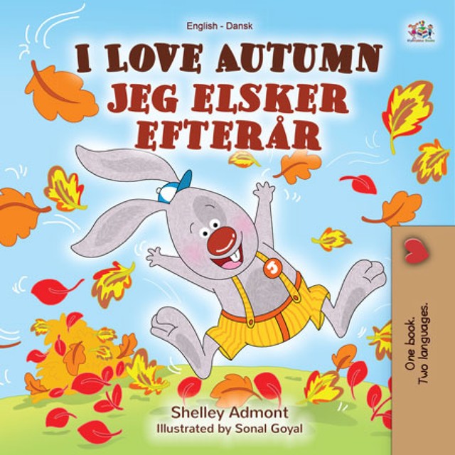 I Love AutumnJeg elsker efterår, KidKiddos Books, Shelley Admont