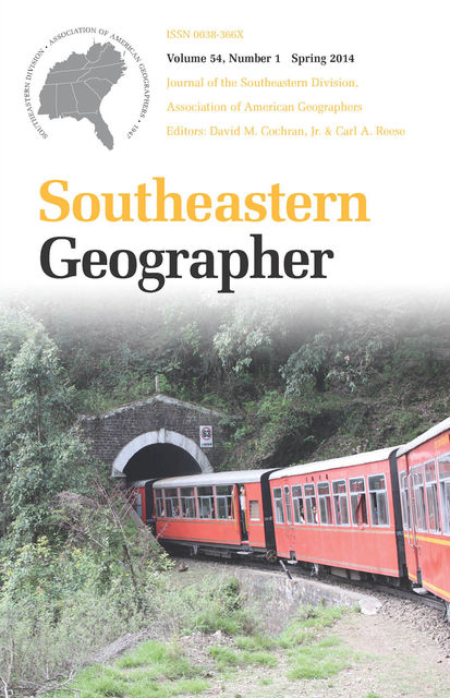 Southeastern Geographer, David Cochran