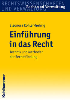 Einführung in das Recht, Eleonora Kohler-Gehrig