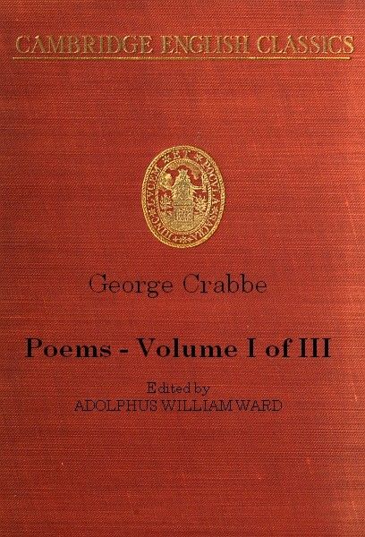 Poems, Volume 1 (of 3), George Crabbe