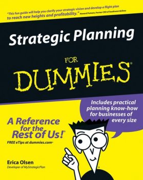 Strategic Planning For Dummies, Erica Olsen