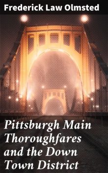 Pittsburgh Main Thoroughfares and the Down Town District, Frederick Law Olmsted