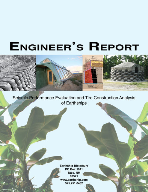 Engineer's Report: Seismic Performance Evaluation and Tire Construction Analysis, Michael Reynolds