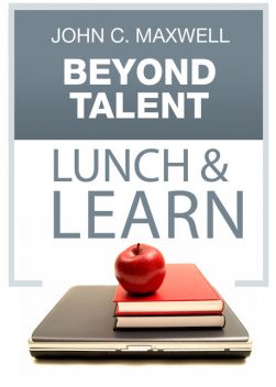 Beyond Talent Lunch & Learn, Maxwell John